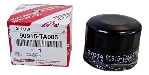 D_NQ_NP_736430-MLA79439616234_102024-O Filtro de Aceite para Toyota Etios – Modelos 2013 a 2016 – 90915-TA005