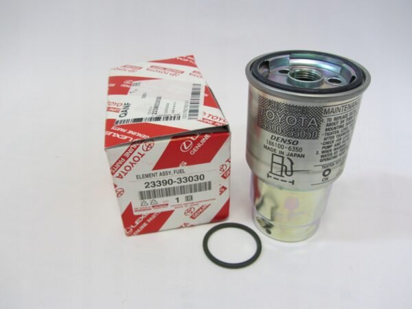 Filtr-paliwa-Toyota-Avensis-RAV4-Mazda-323-626-23390-33030-OE Filtro de Gasoil para Toyota Corolla TD – Modelos 2002 a 2007 – 23390-33030