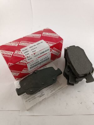 Pastillas de Freno Traseras para Toyota Corolla (2008–2013) – Original – 04466-02181