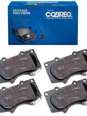 Pastillas de Freno Delanteras para Toyota Hilux 3.0 TD (2008–2015) – Cobreq – 04465-0K280 / N-1375
