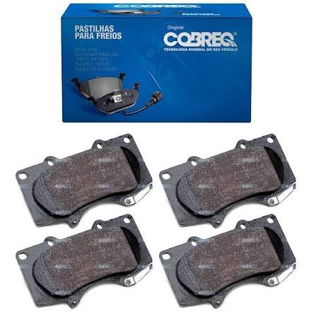 Pastillas de Freno Delanteras para Toyota Hilux 3.0 TD (2008–2015) – Cobreq – 04465-0K280 / N-1375