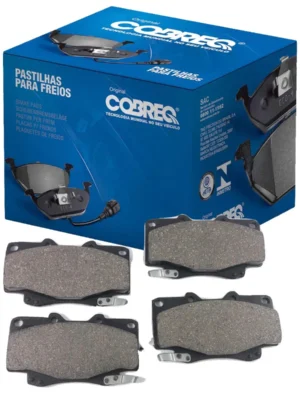 Pastillas de Freno Delanteras para Toyota Hilux 3.0 TD (2005–2008) – Cobreq – 04465-0K230 / N-1360