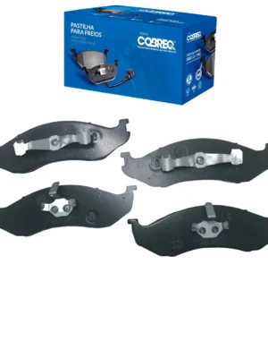 Pastillas de Freno Delanteras para Toyota Hilux 2.4 / 2.8 TD (2016–2026) – Cobreq – 04465-0K400 / N-1400