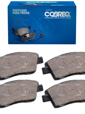 Pastillas de Freno Delanteras para Toyota Etios (2013–2019) – Cobreq – 04465-0D101 / N-1483
