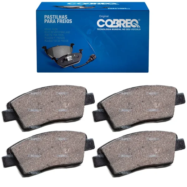 Pastillas de Freno Delanteras para Toyota Etios (2013–2019) – Cobreq – 04465-0D101 / N-1483