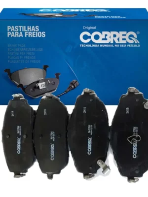 Pastillas de Freno Delanteras para Toyota Corolla (2014–2019) – Cobreq – 04465-02420 / N-1764