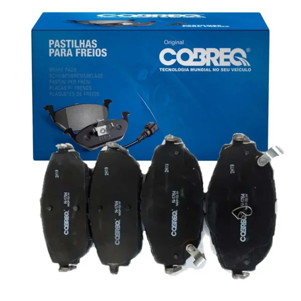 Pastillas de Freno Delanteras para Toyota Corolla (2014–2019) – Cobreq – 04465-02420 / N-1764
